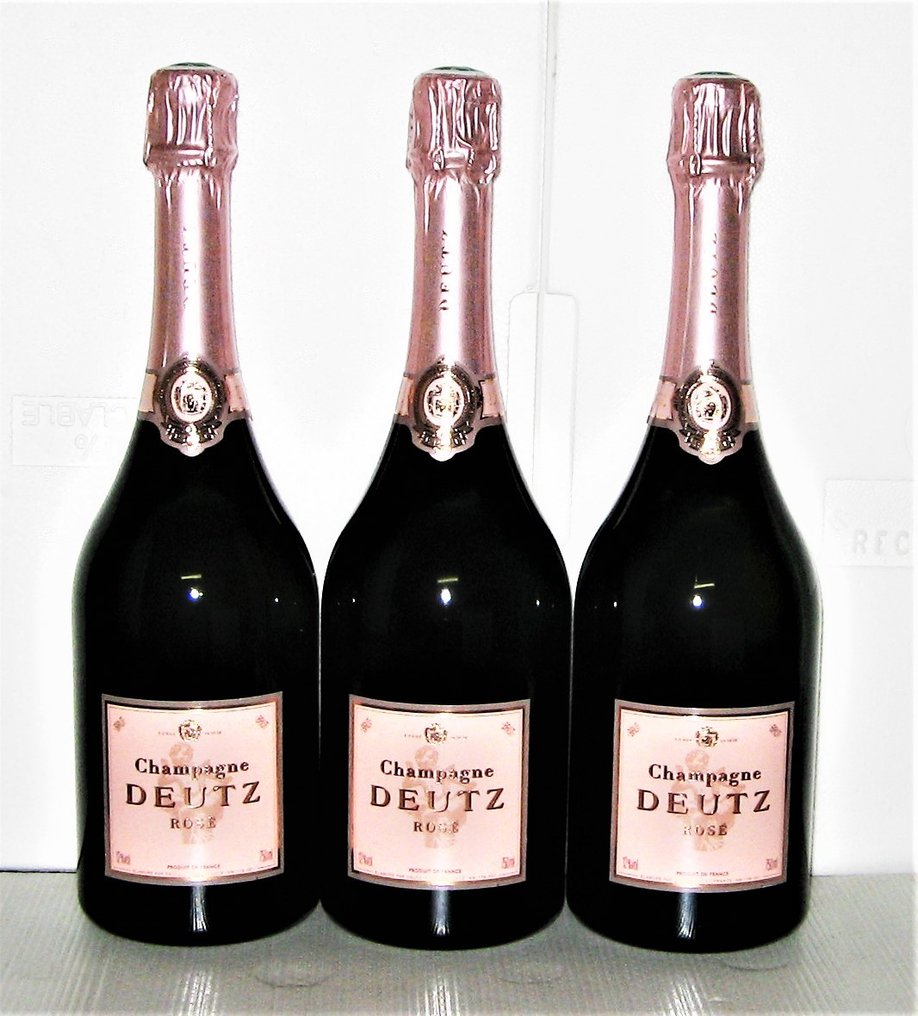 Deutz, Deutz Rosé - Champagne Brut - 3 Bottles (0.75L) #1.0