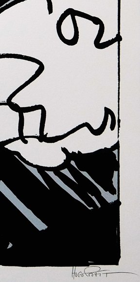 Pratt, Hugo - 1 Silkscreen - Corto Maltese - Tango soggetto 8 - 1986 #2.1