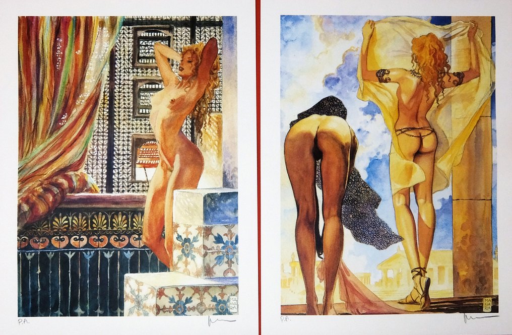 Manara, Milo - 1 Portfolio - Aphrodite - 2003 #3.2