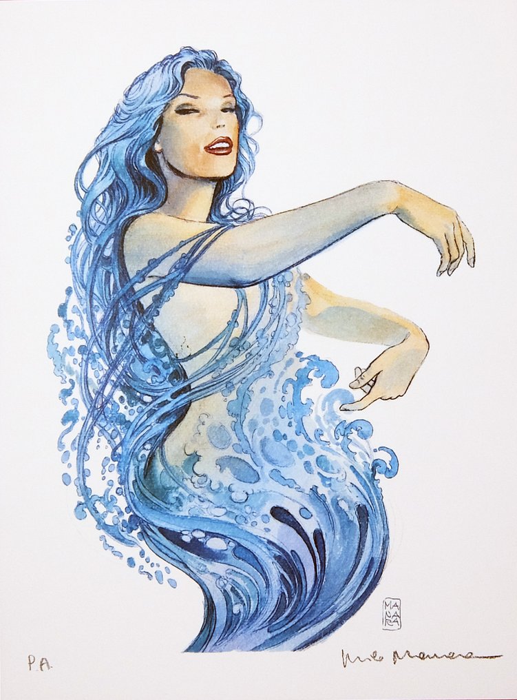 Manara, Milo - 2 Offset Print - Sirene - 2003 #1.0