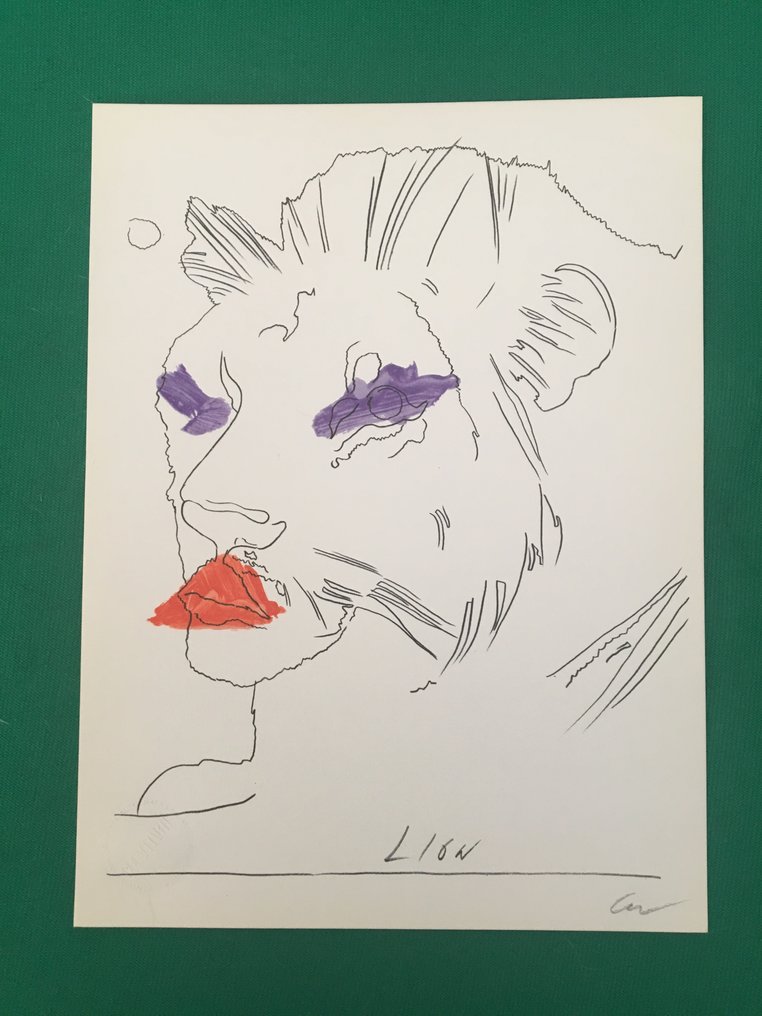 Andy Warhol (1928-1987) - Il Leone #1.2