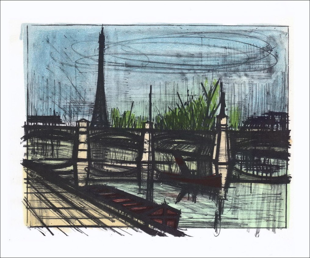 Bernard Buffet (1928-1999) - Série de 10 Lithographies sur Paris (Série complète) #3.2