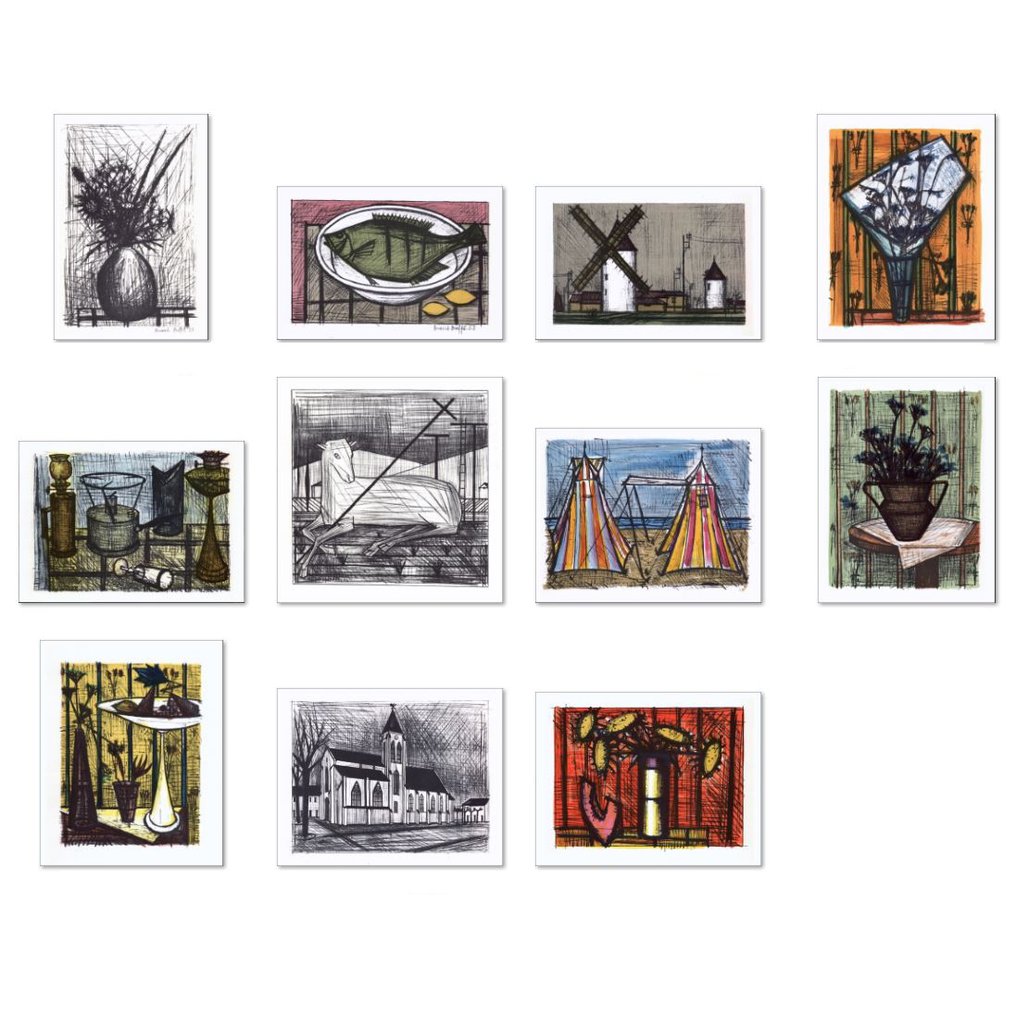 Bernard Buffet (1928-1999) - 11 sujets #1.0