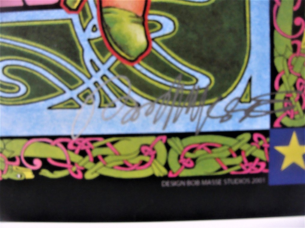 U2 - 平版印刷品 - 2001 - 亲自亲笔签名 #4.3