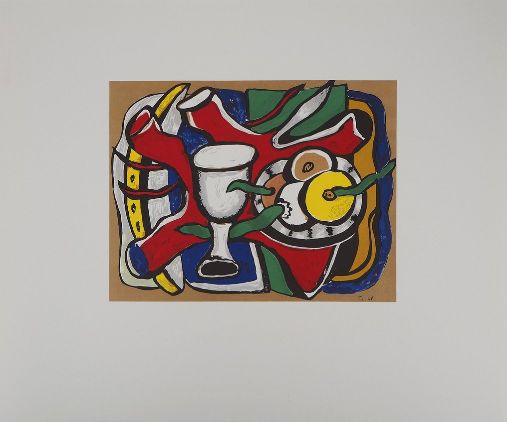 Fernand Léger (1881-1955) - Nature morte aux pommes #1.0