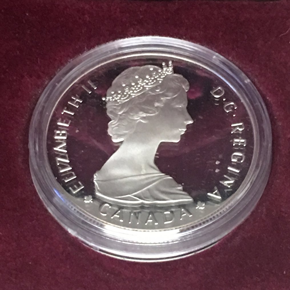 Kanada. 1 Dollar 1985 National Parks 23,3g  (Ohne mindestpreis) #1.0