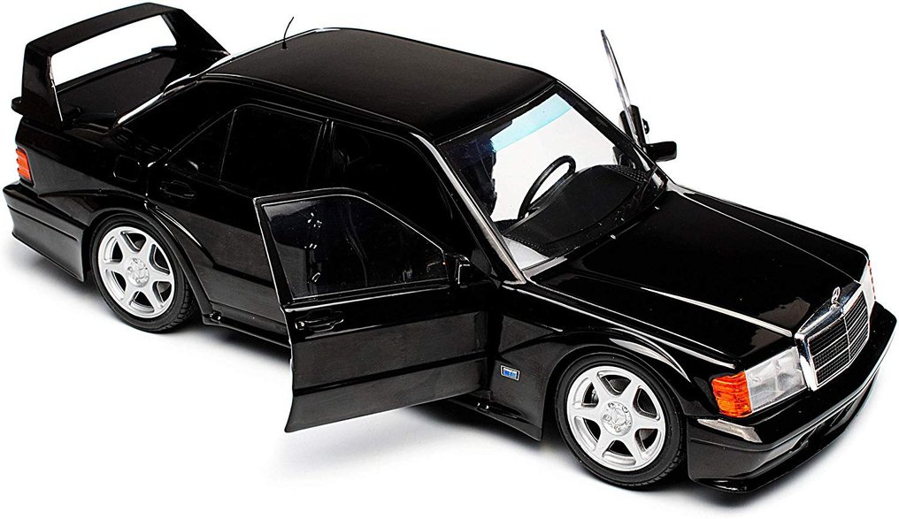 Solido 1:18 - Modelbil - Mercedes-Benz 190E 2.5-16 Evolution II - Diecast-model med åbne forreste døre #2.1