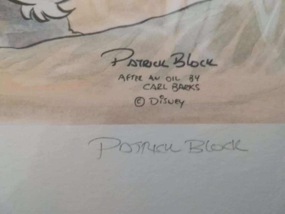 Patrick Block - Treasure Island of Golden Dreams - after Carl Barks #1.0