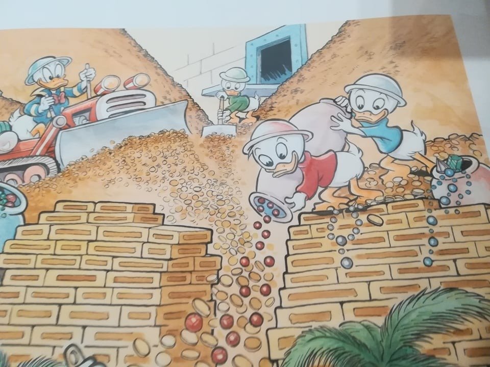 Patrick Block - Money Bin Shower - signed and numbered fine art giclée limited #4.3