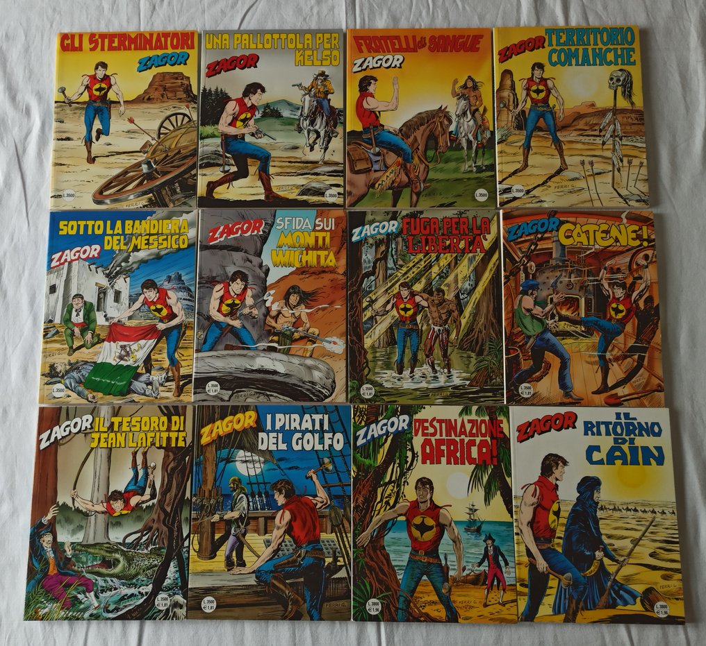 Zagor nn. 400/499 - Sequenza completa - 100 Comic - First edition - 1994 #2.1