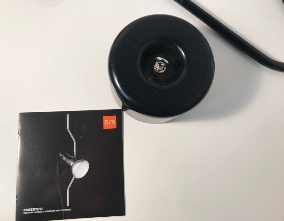 Flos - Achille Castiglioni - Hängelampe - Schwarz lackiertes Metall - Kein Dimmer #3.2