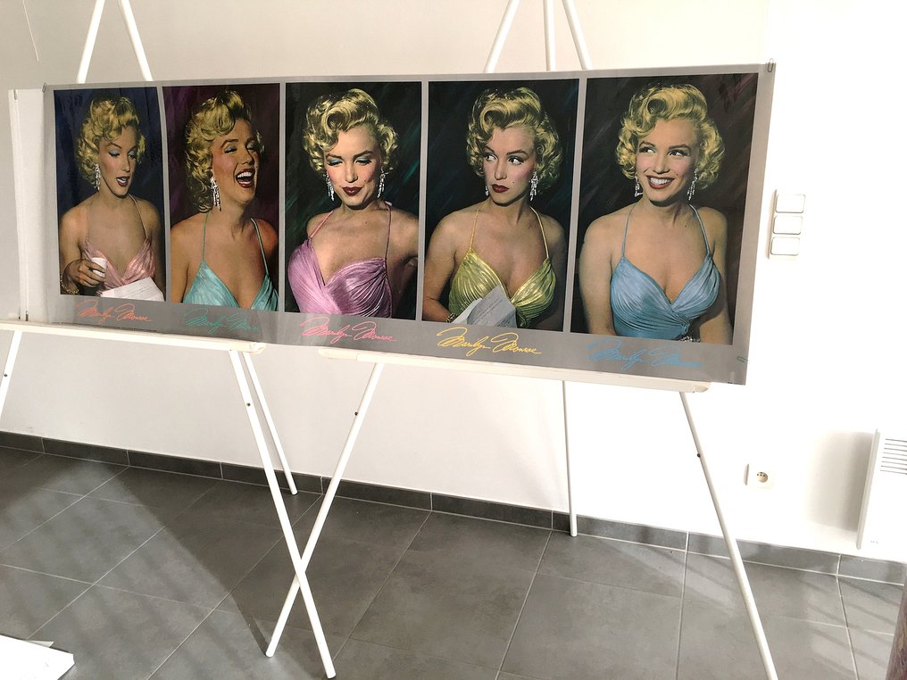 Phil Stern - Five times Marilyn colored by Del Greger #1.0