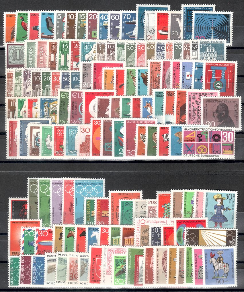 Germania, Repubblica Federale 1958/1999 - collezione completa #2.1
