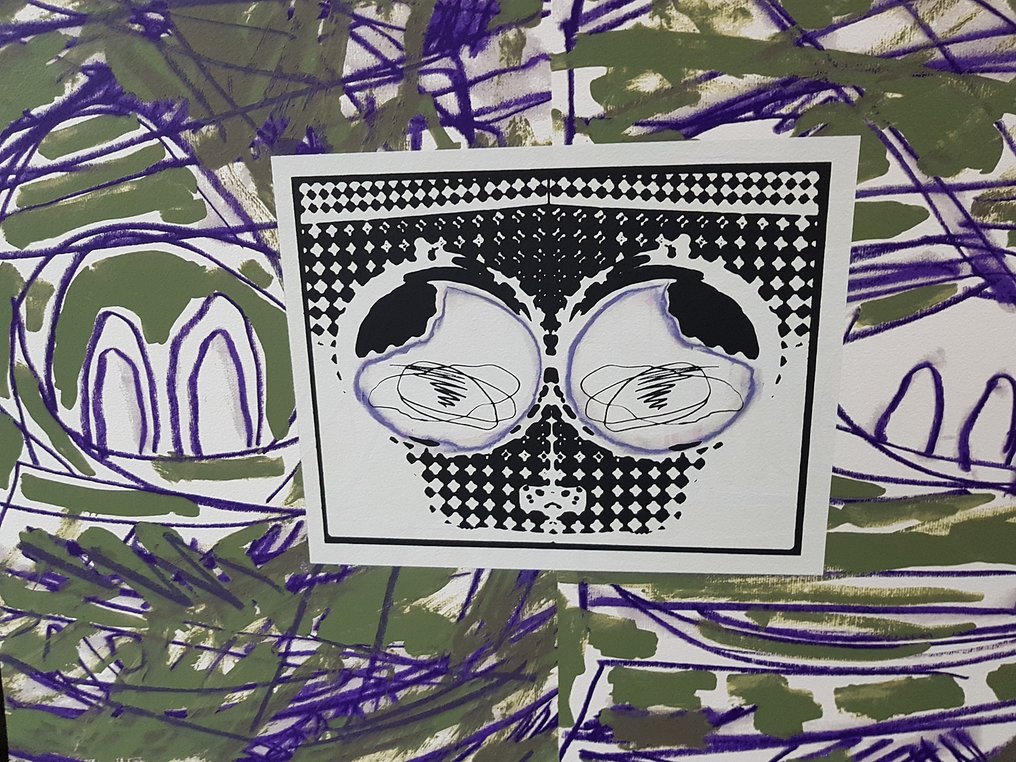 Luis Gordillo (1934) - Ojos Paisajosos #3.2