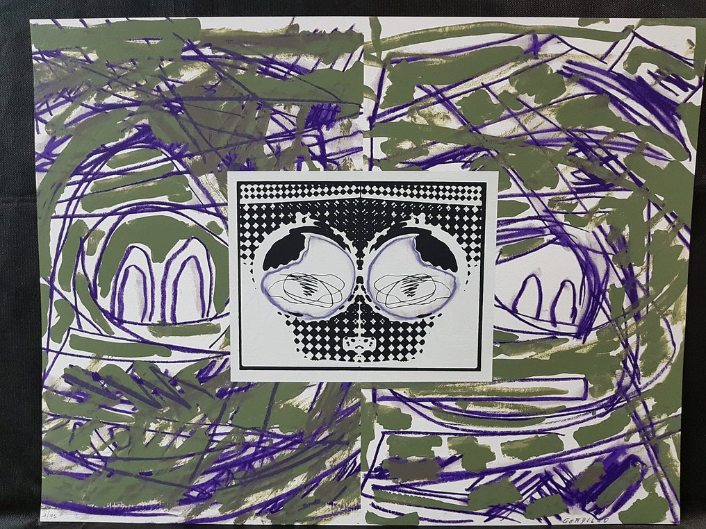 Luis Gordillo (1934) - Ojos Paisajosos #4.3