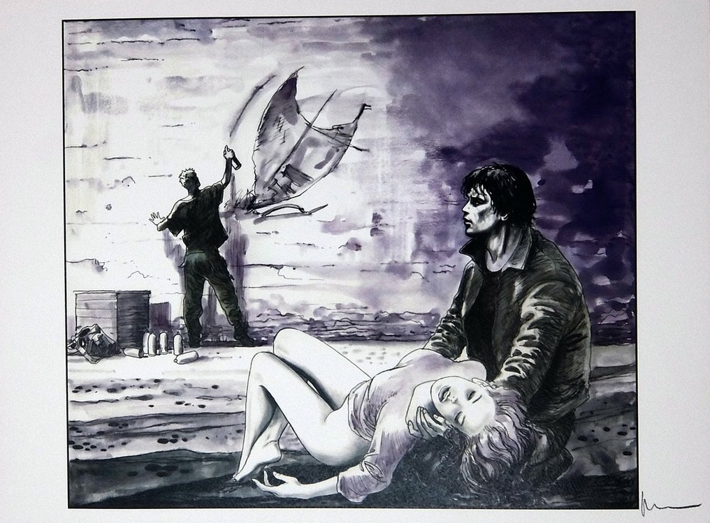 Manara, Milo - 1 Portfolio - Revoir Les étoiles - 1998 #4.3