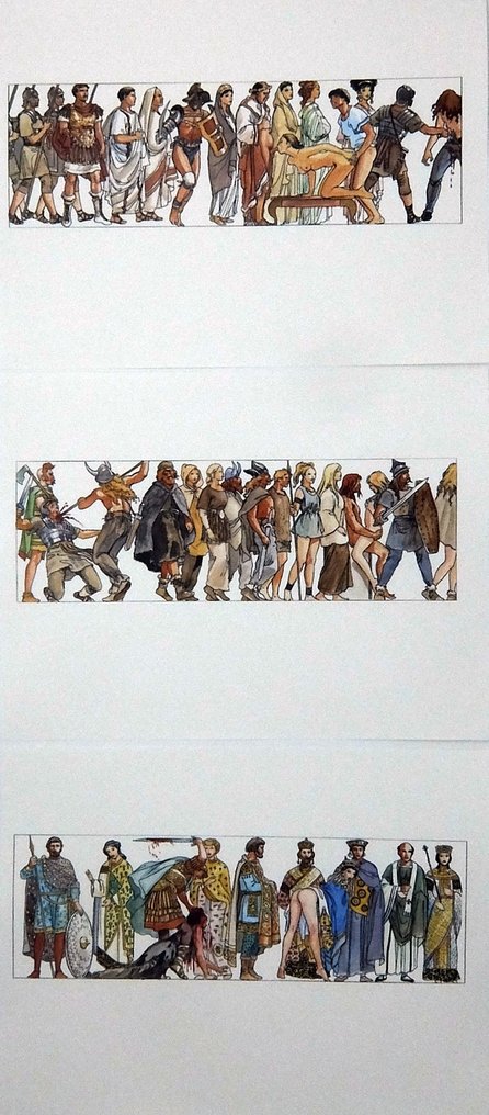 Manara, Milo - 1 Portfolio - Bolero - 1999 #3.2