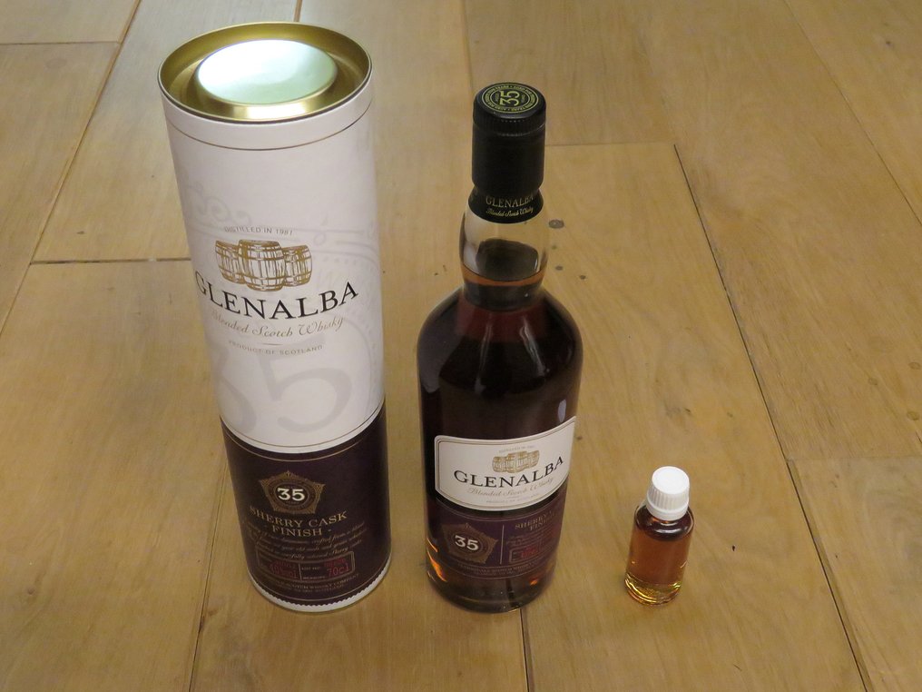 Glenalba 1981 35 years old Sherry Cask Finish - with free Sample - Clydesdale Scotch Whisky - b. 2016 - 700ml #1.0