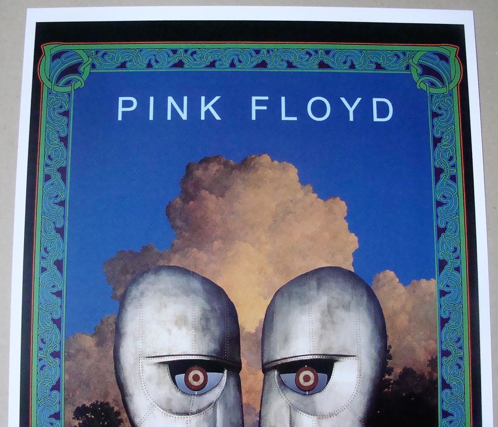 Pink Floyd - Lithograph, Division Bell Tour - 25th Anniversary Tribute - 2019 - Hand signed in person #1.0