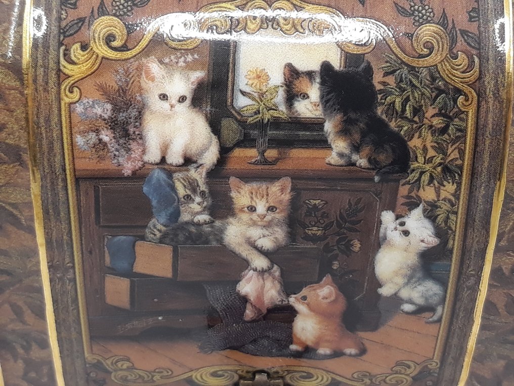 Ardleigh Elliott ''Kitten Capers'' by Jurgen Scholtz with COA and original box - 八音盒 - 2000-2010 #3.2