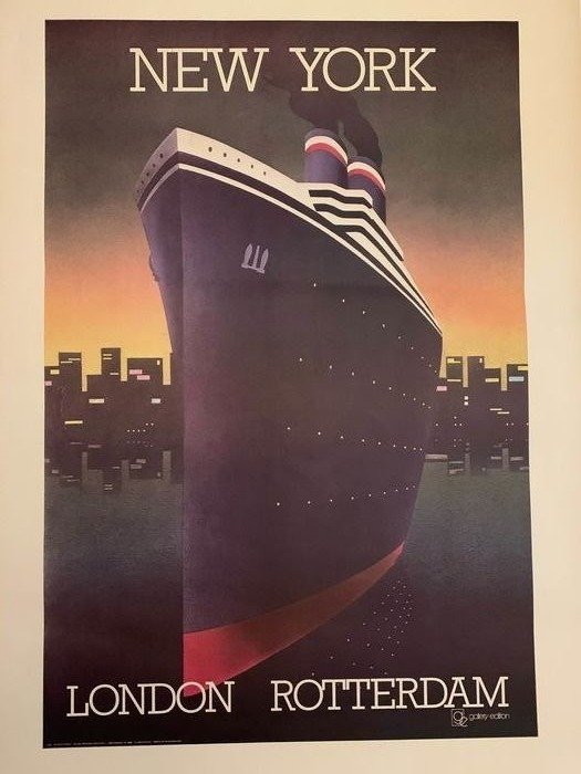 Keith Tyrrell - New York London Rotterdam - década de 1980 #1.0