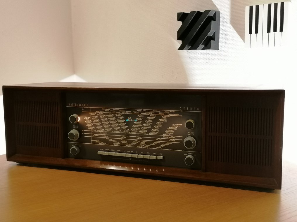 Bang & Olufsen - Master de Luxe 608 Present Stereo，1961年顶级型号。 电子管立体声接收器 #1.0