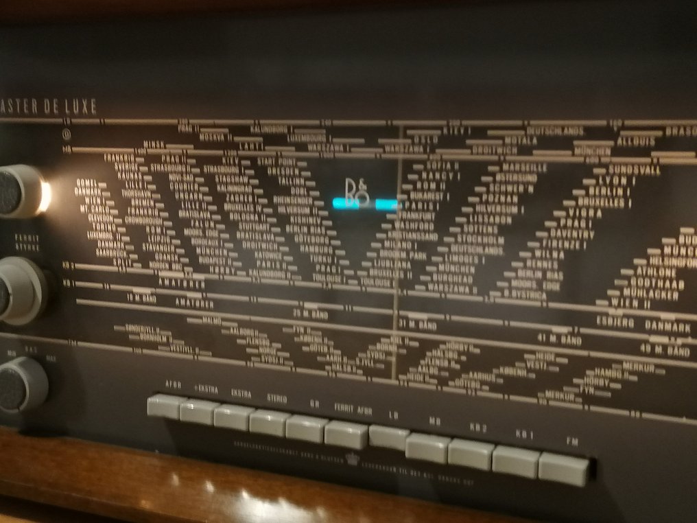 Bang & Olufsen - Master de Luxe 608 Present Stereo，1961年顶级型号。 电子管立体声接收器 #4.3