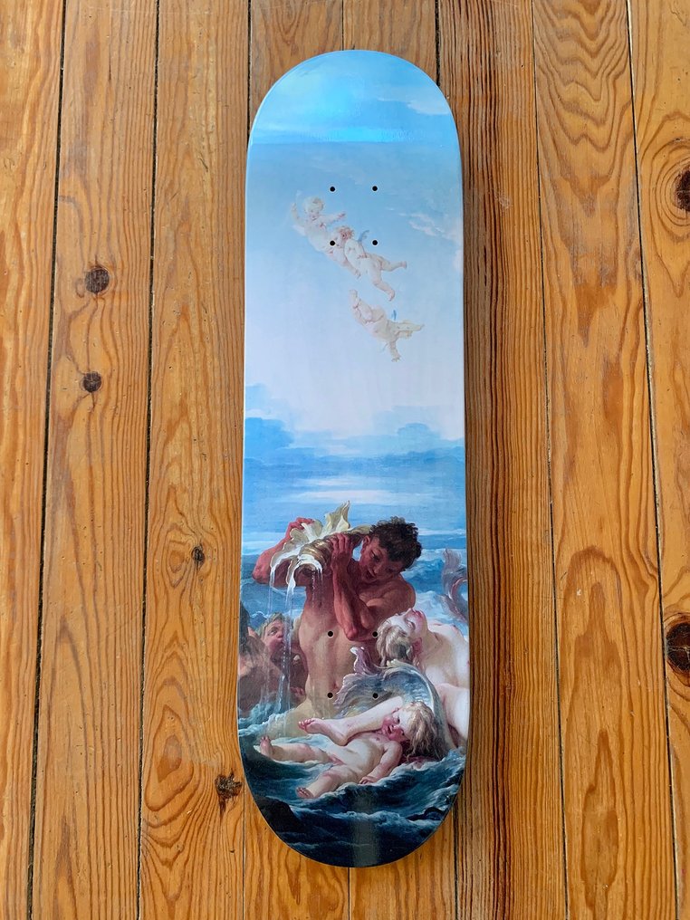 François Boucher (after) - The Triumph of Venus Triptych Skateboard #3.2