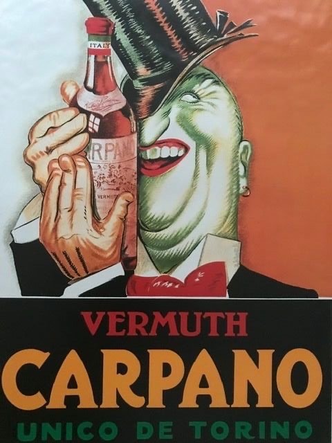 Mauzan - Carpano - VERMUTH CARPANO UNICO DE TORINO - década de 1970 #1.0
