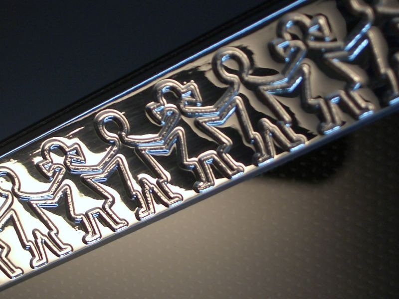 Κορνίζα για φωτογραφία  - Πλαίσιο φωτογραφίας από ασήμι 925, σπάνιο μοντέλο καλλιτέχνη, για παιδιά ή βάπτιση #3.2