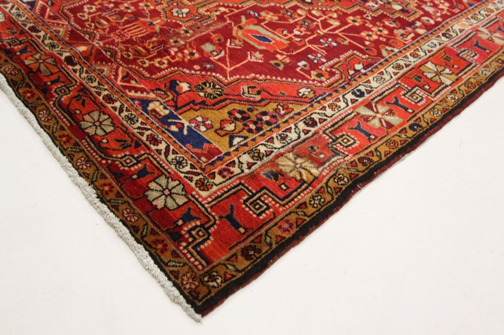 赫里兹古董 - 小地毯 - 417 cm - 146 cm #3.1
