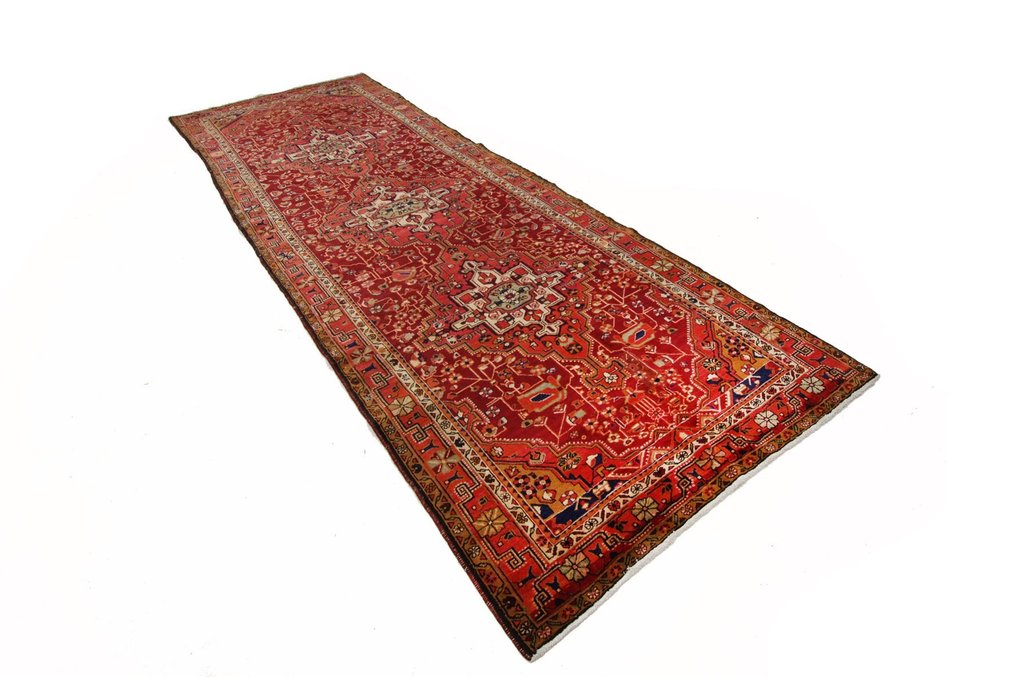 赫里茲古董 - 小地毯 - 417 cm - 146 cm #2.2