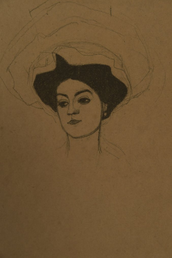 Egon Schiele (1890-1918) (d'apres, unica opera autorizzata dagli eredi) - Melanie Schiele #1.0