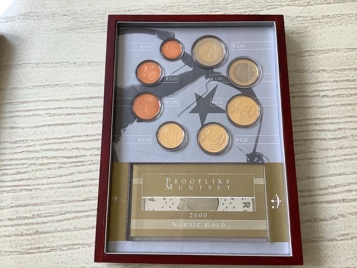 Netherlands. Proof Set 1999/2003 (5 stuks) (No reserve price) #4.3