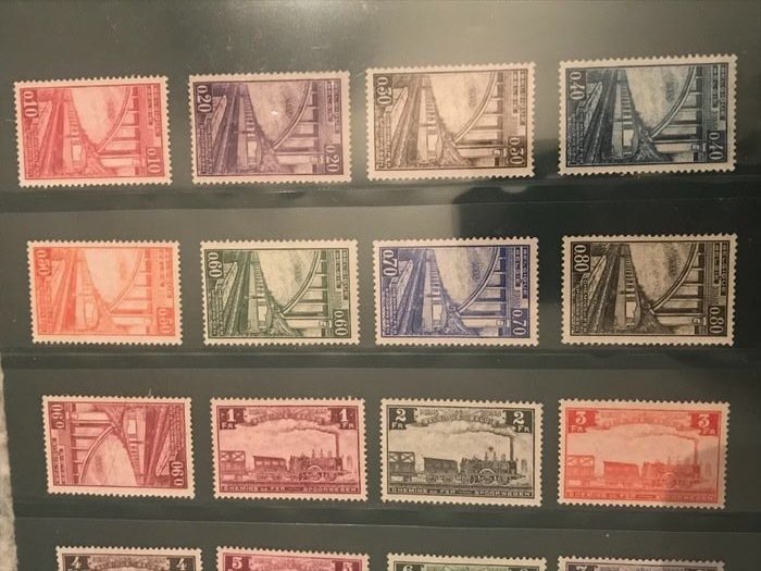 Βέλγιο 1935 - Σύνδεση Noord zuid: μηχανές - TR178/201 #2.1