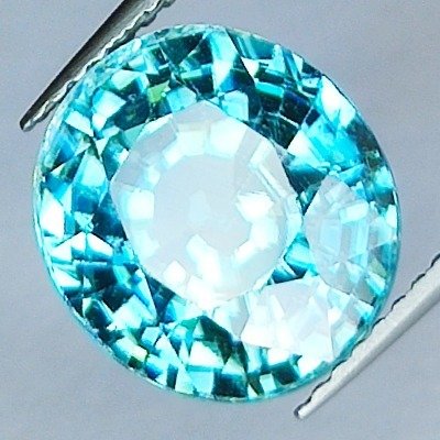 Bleu Zircon  - 9.35 ct - Antwerp Laboratory for Gemstone Testing (ALGT) #3.2