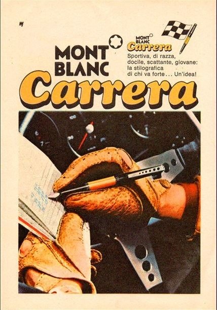Montblanc - Carrera 590 - Rare all black body - 1970's - Kulepenn #2.1