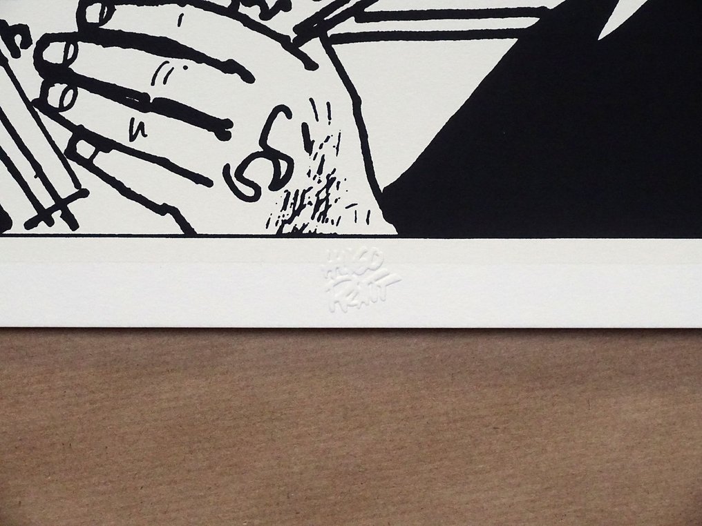 Pratt, Hugo - 1 Silkscreen - Corto Maltese - Utopia #4.3