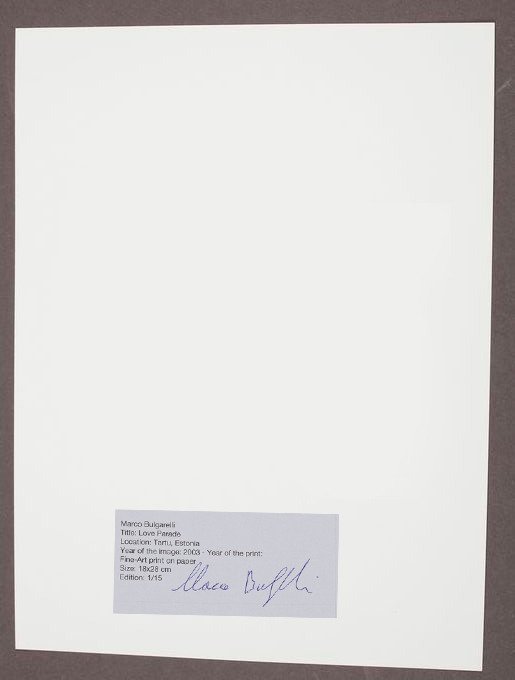 Marco Bulgarelli (1973-) - "Program", Italy 2011 - ed.2/15 - 2011-2025 #1.0