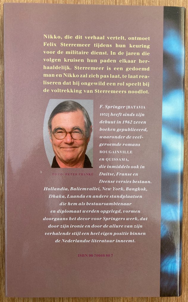 Boekenweek; F. Springer - Sterremeer [Luxe editie] - 1990 #1.0