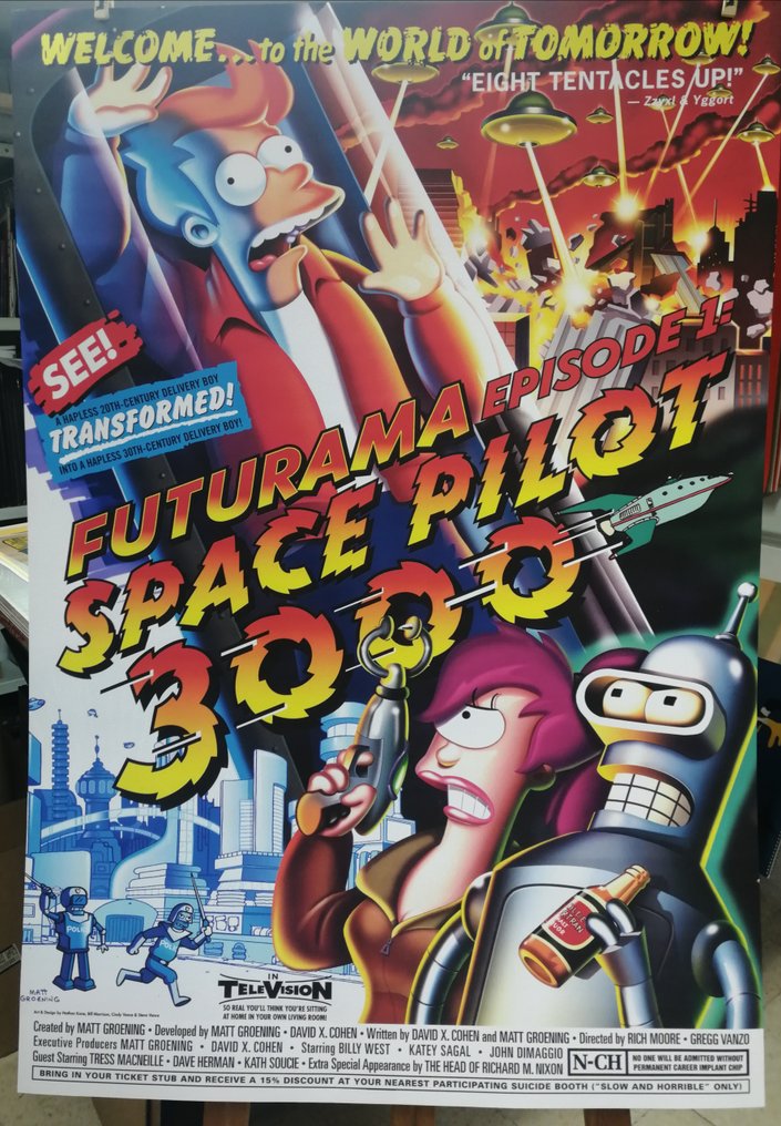 Futurama - Episode I - Space Pilot 3000 #1.2