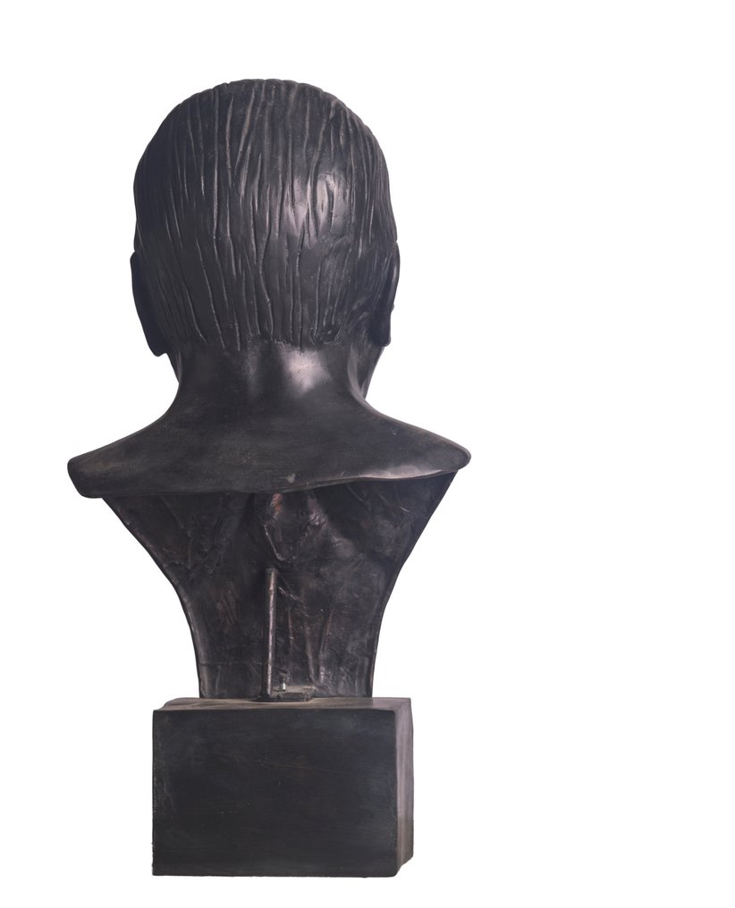 Scultura, Teste di carattere Franz Xavier Messerschmidtt - 53 cm - Bronzo #1.0