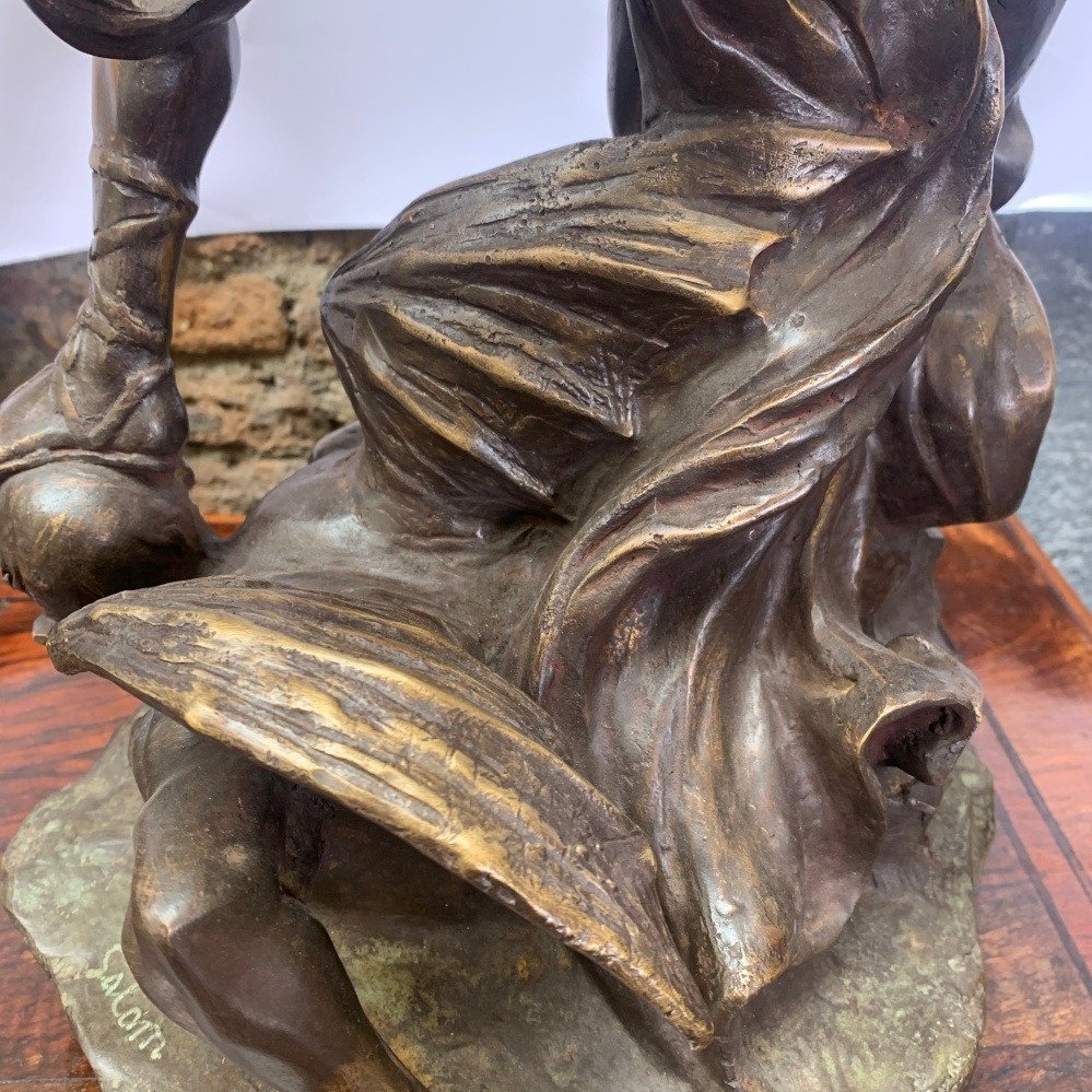 Figure - san michele - Bronze #4.3