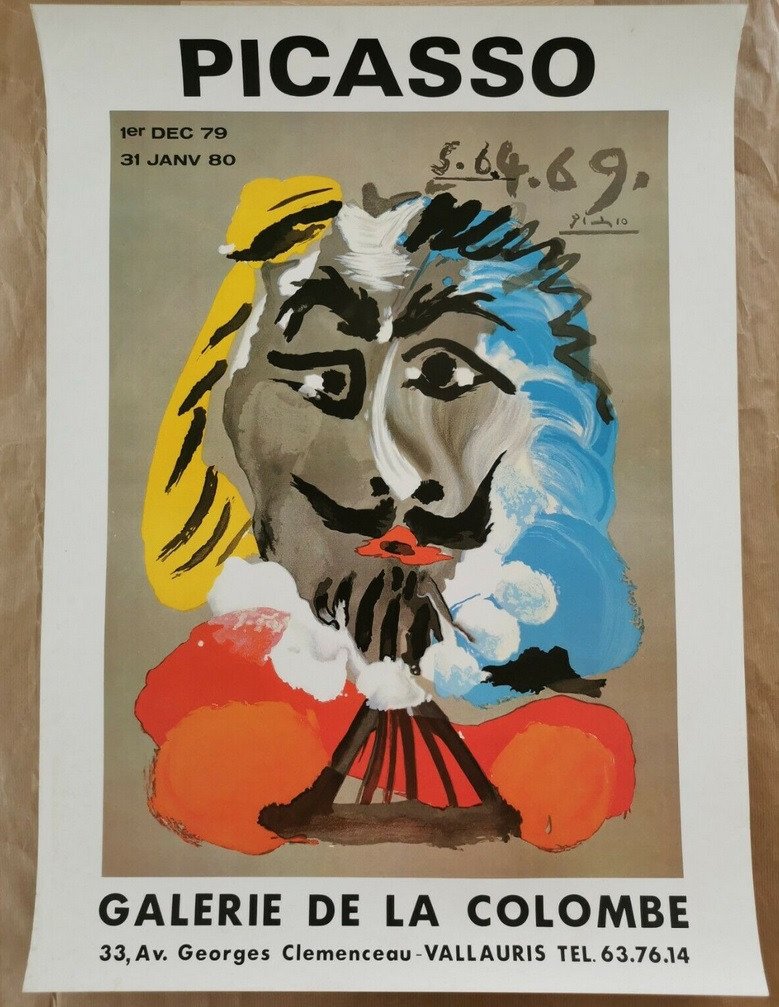 Pablo Picasso - Affiche originale d'exposition - 1979 #1.2