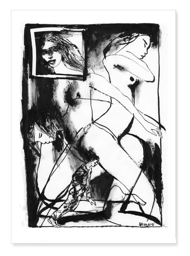 Baudoin, Edmond - 1 Silkscreen - La femme. La vie - 2016 #1.0
