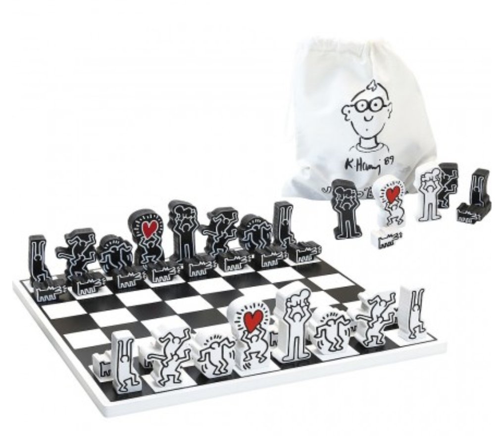 Vilac x Keith Haring - Toy Chess Game - France #1.0