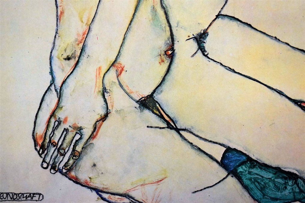 Egon Schiele - ImpronteEdizioni - Friendship - Lata 90. #4.3