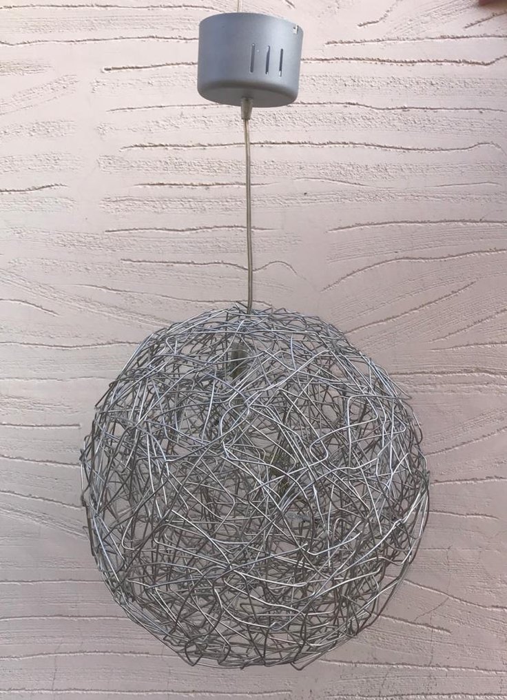 Catellani & Smith - E. Catellani - 吊灯 - 铁丝 - 铝 #1.0