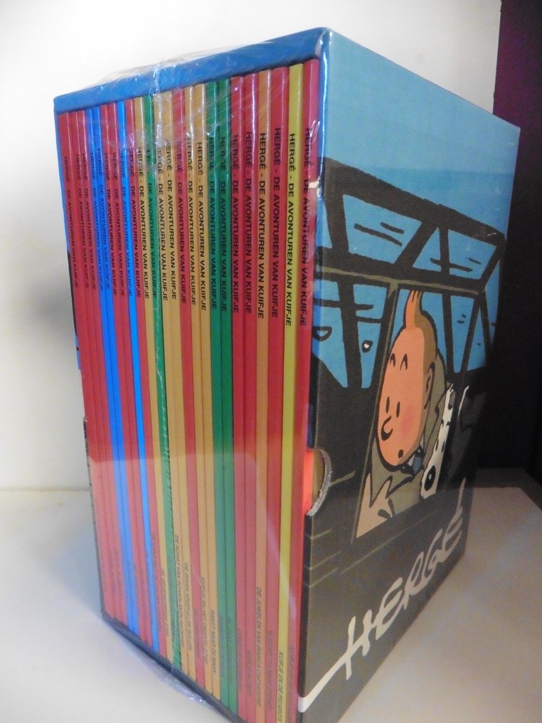 Kuifje - Verzamelbox - Complete serie in box - 24 Album - Reprint - 2018 #3.2