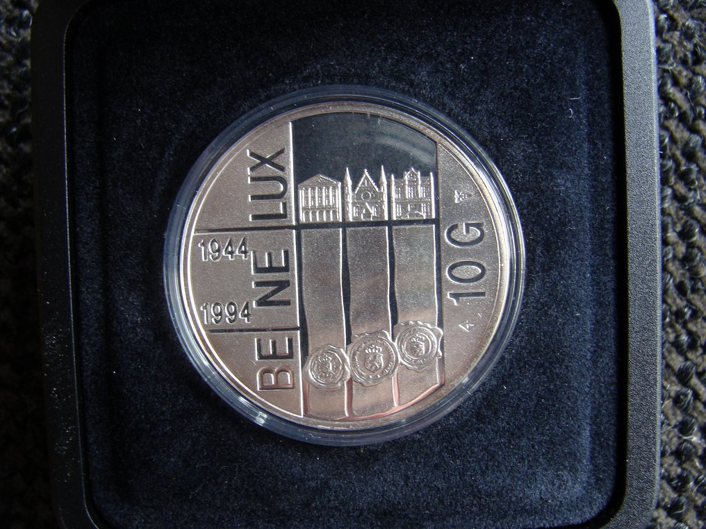 Pays-Bas. 10 Gulden 1994/1999 (Proof) in cassette (Sans prix de réserve) #3.2